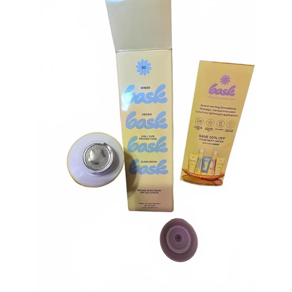 Bask Sheer Moisturizing Sunscreen Lotion SPF 30 - Picture 6 of 6